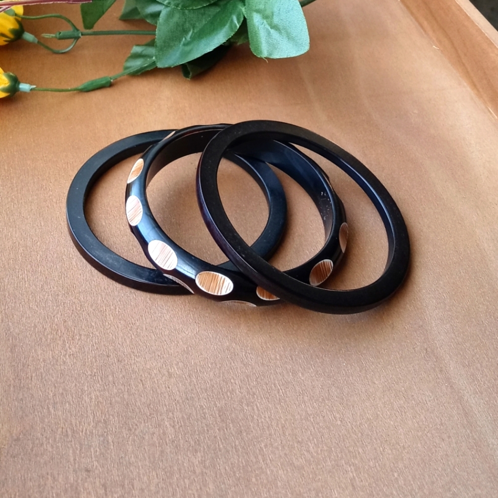 3PC Beautiful Bangle Bracelet Set - Picture 6 of 12